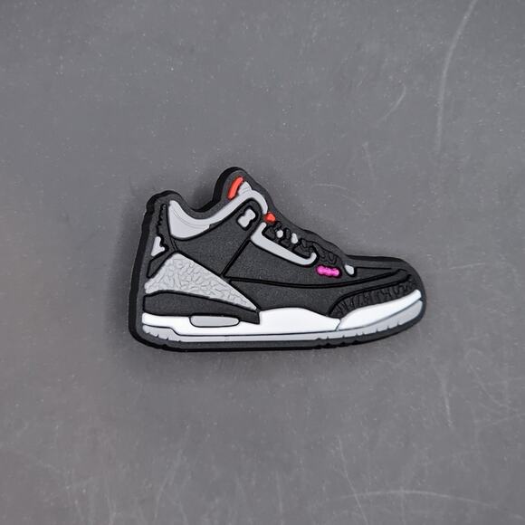 (5/$15) Air Jordan Retro 3 Croc Charm Bundle - Picture 5 of 6